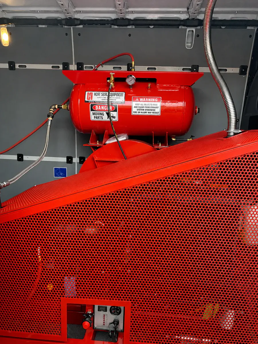 Professional duct cleaning machine used by Believer Duct Cleaning