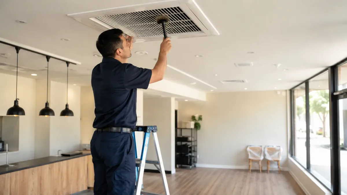 Urgent HVAC cleaning before a property is occupied or reopened