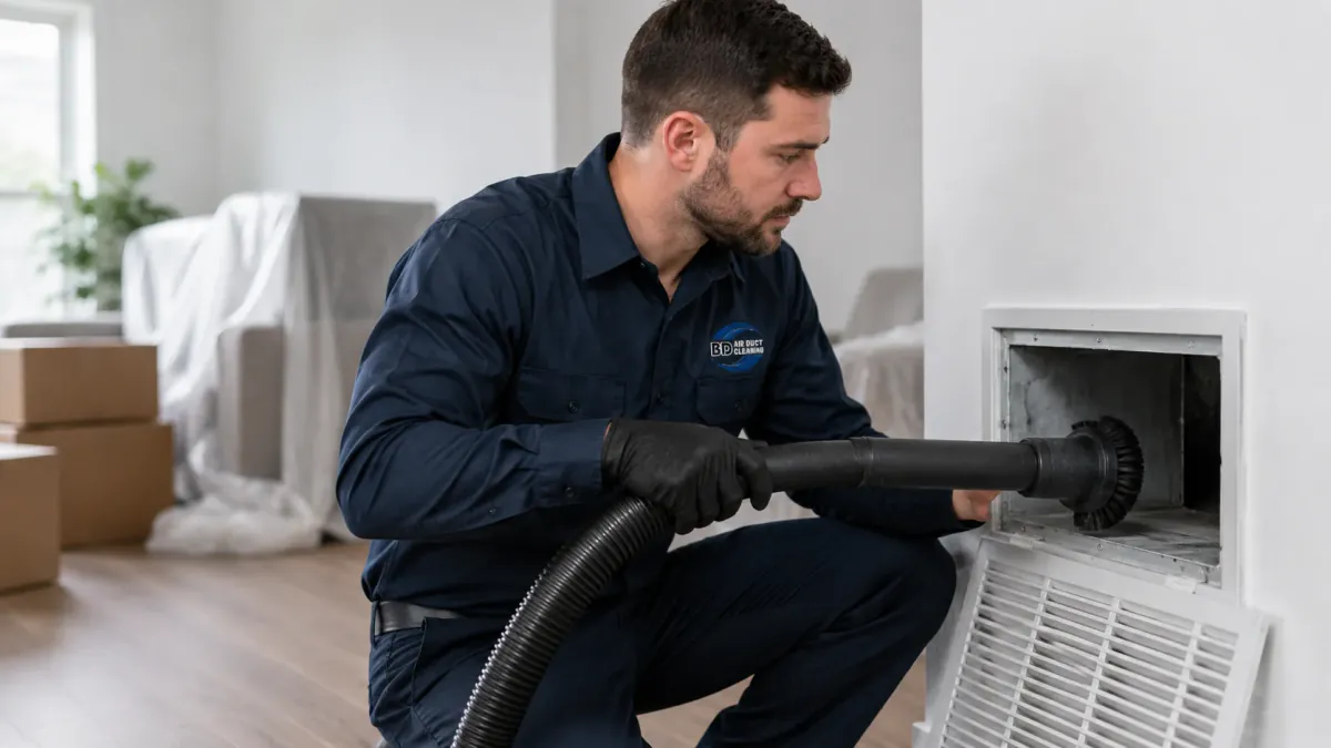 Move-out duct cleaning to prepare a Toronto home for the next occupant by Believer Duct Cleaning
