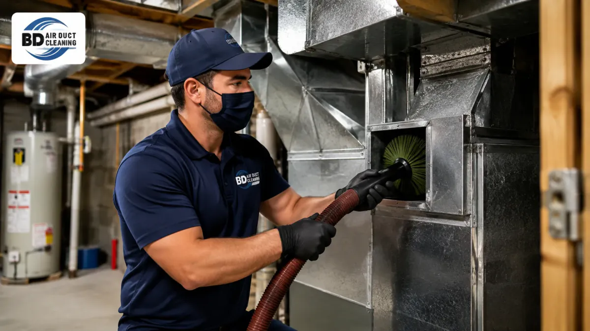 Air duct cleaning for an Etobicoke detached home by Believer Duct Cleaning