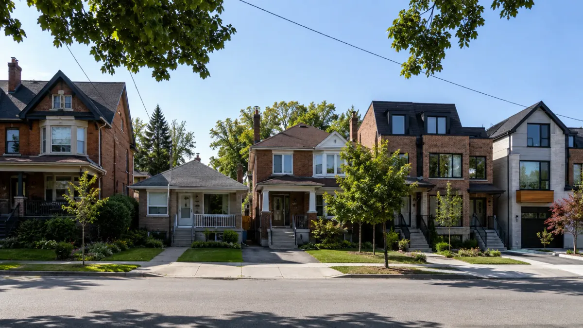 Diverse Toronto home types served by Believer Duct Cleaning