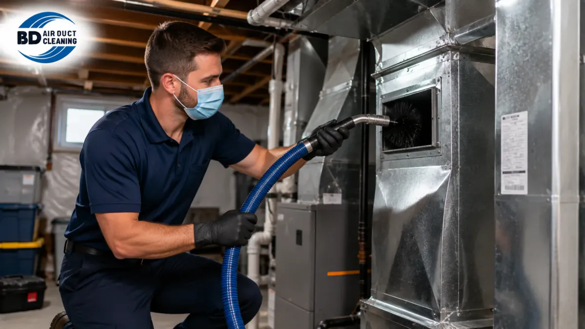 Air duct cleaning for a Toronto home by Believer Duct Cleaning