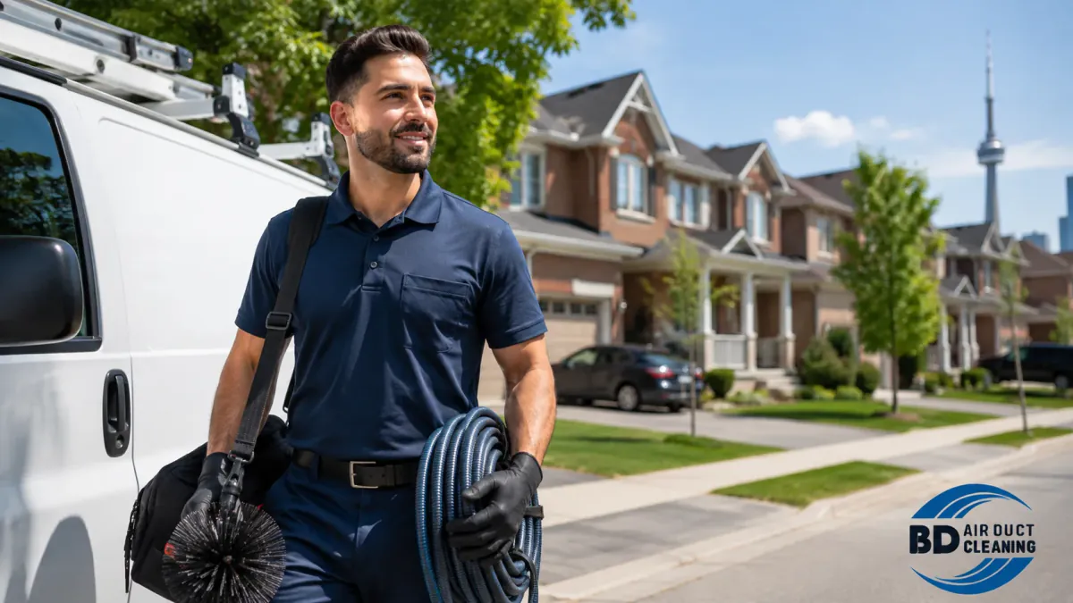 Duct cleaning service areas across Toronto and the GTA by Believer Duct Cleaning