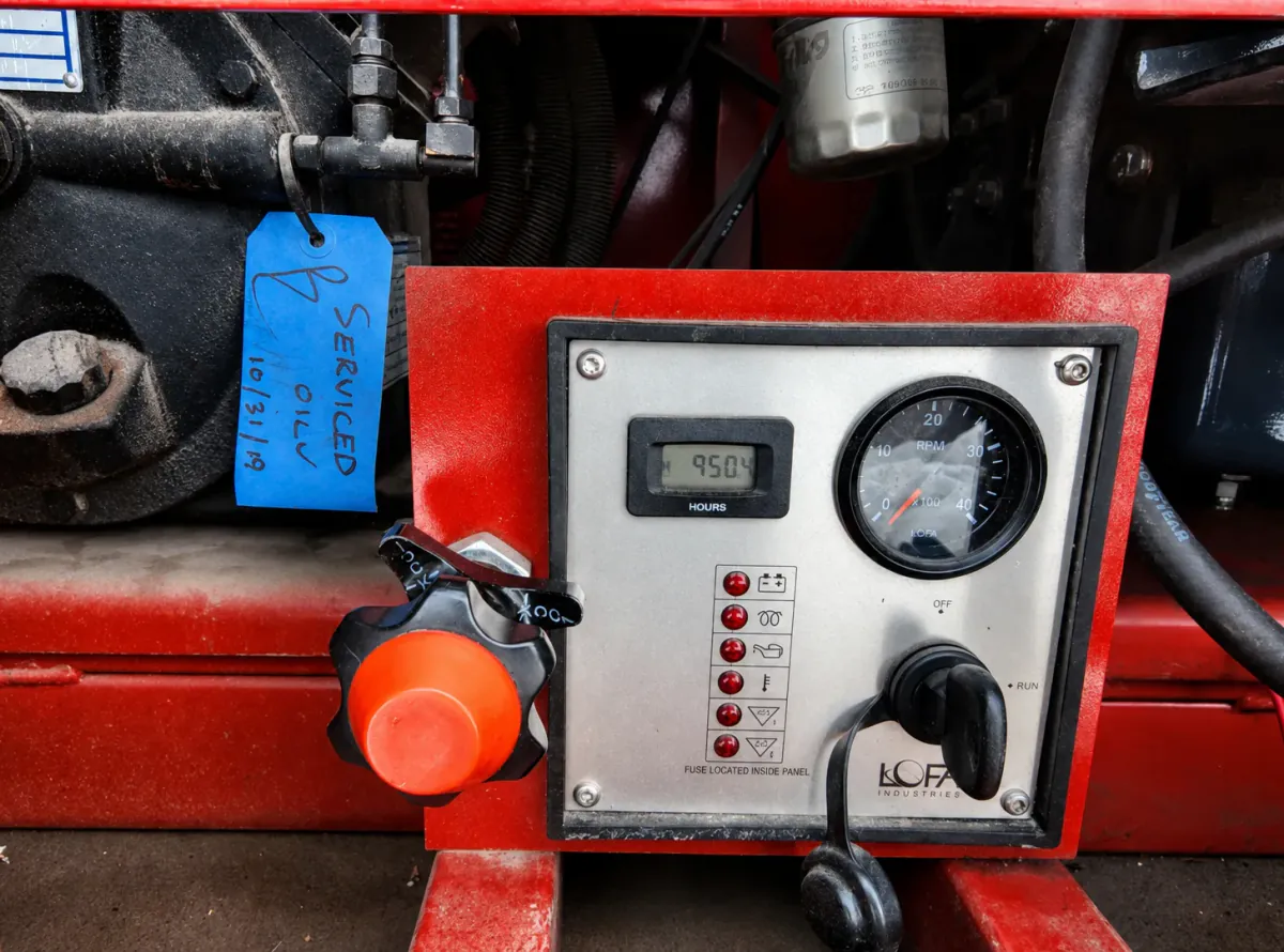 Controls on Believer Duct Cleaning professional cleaning equipment